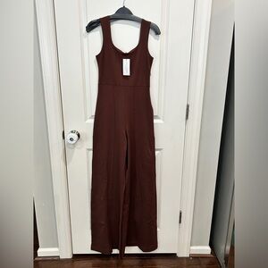 Ripley Rader - LA Ponte Knit Tank Wide Leg Jumpsuit